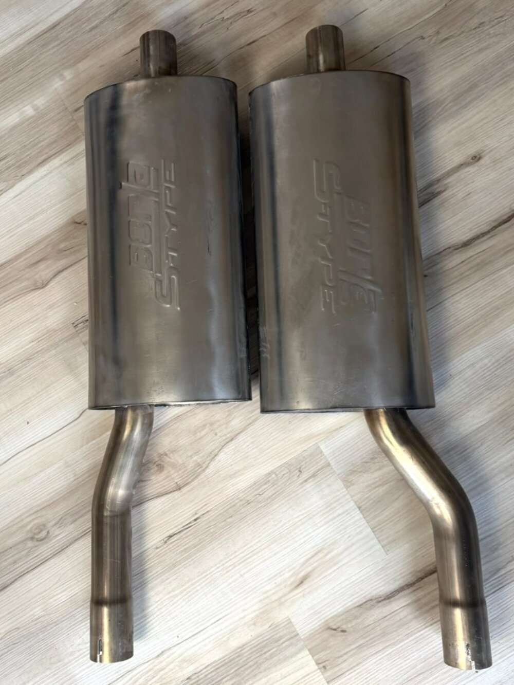 Borla S Type Dual Muffler Exhausts New Dodge Challenger